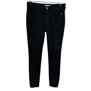 DL1961 Emma Power Legging Riker Black Ankle Mid Rise Denim Skinny Pants Size 26